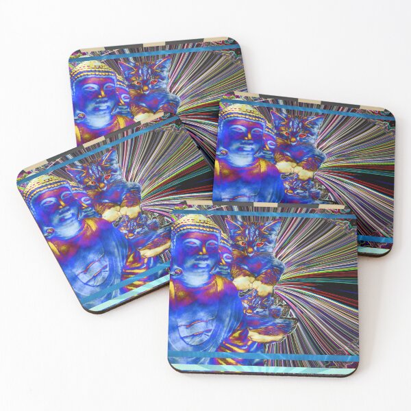 Item preview, Lucy Cat Loves Buddha Electric designed and sold by AuntyReni.