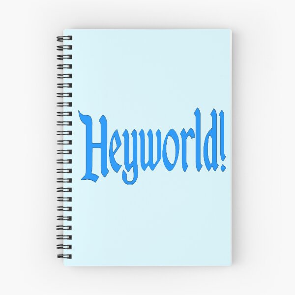 Item preview, Heyworld! Logo  - DCs Legends Of Tomorrow  designed and sold by Vancouver-Girl.