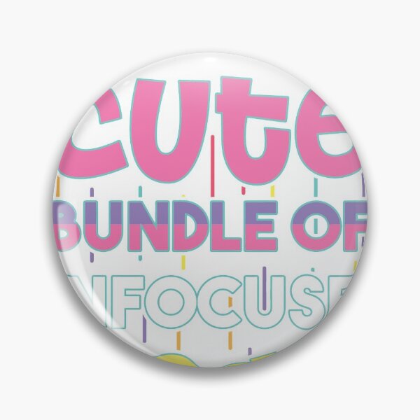 Item preview, Rainbow Pain Gift Design Cute Bundle Of Unfocused Rage print designed and sold by Lisbob.