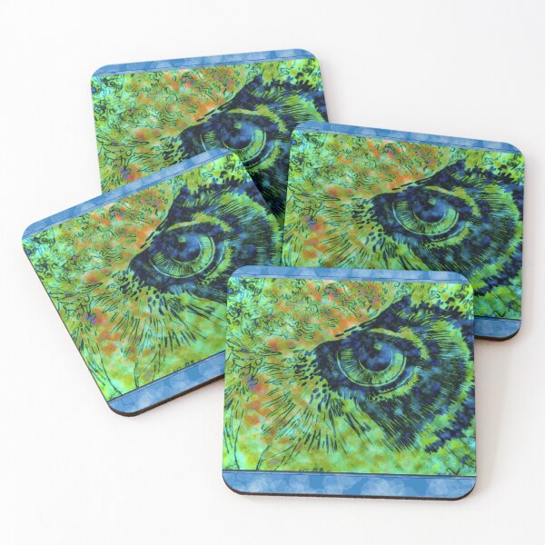 Item preview, Great Batik Owl Birds Eye View  designed and sold by AuntyReni.