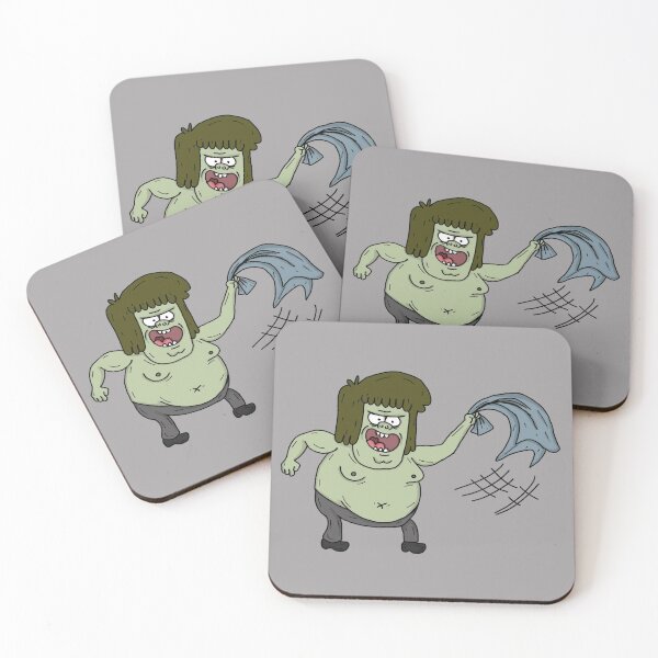 Item preview, Muscle Man Swinging His Shirt - Regular Show designed and sold by RoserinArt.