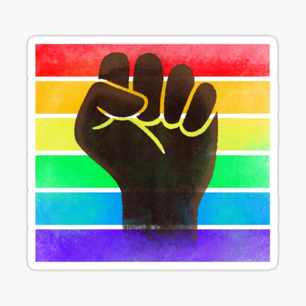 Item preview, Black Lives Matter X Pride designed and sold by Drawingvild.