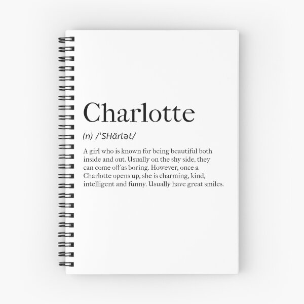 Item preview, Charlotte Definition designed and sold by tastifydesigns.