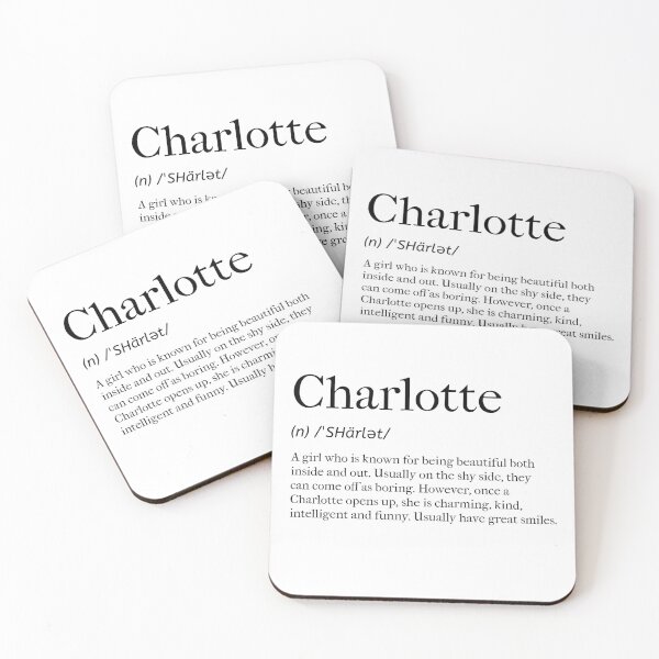 Item preview, Charlotte Definition designed and sold by tastifydesigns.