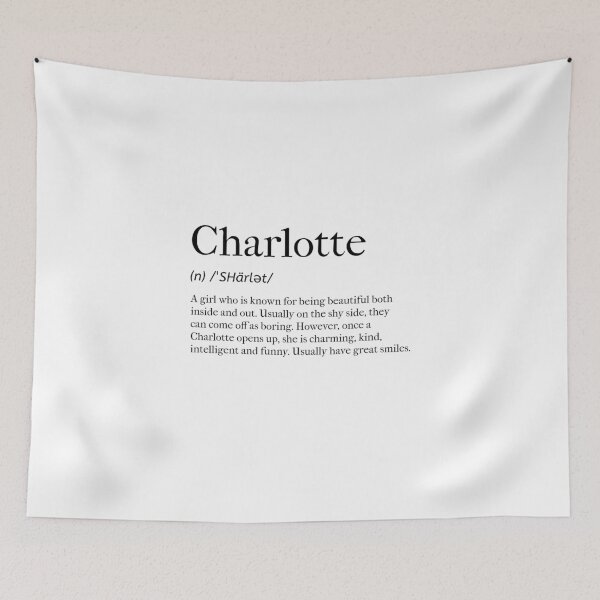 Item preview, Charlotte Definition designed and sold by tastifydesigns.