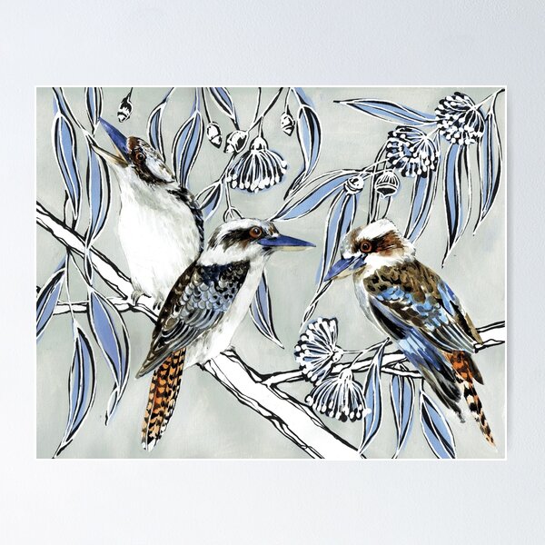 Item preview, Kookaburra Laugh designed and sold by Helen Ashley.