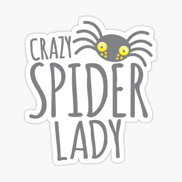 Item preview, CRAZY SPIDER LADY designed and sold by jazzydevil.