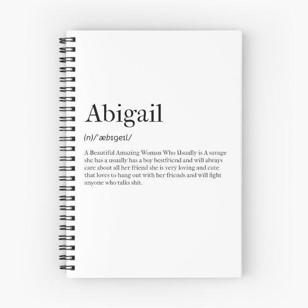 Item preview, Abigail Definition designed and sold by tastifydesigns.