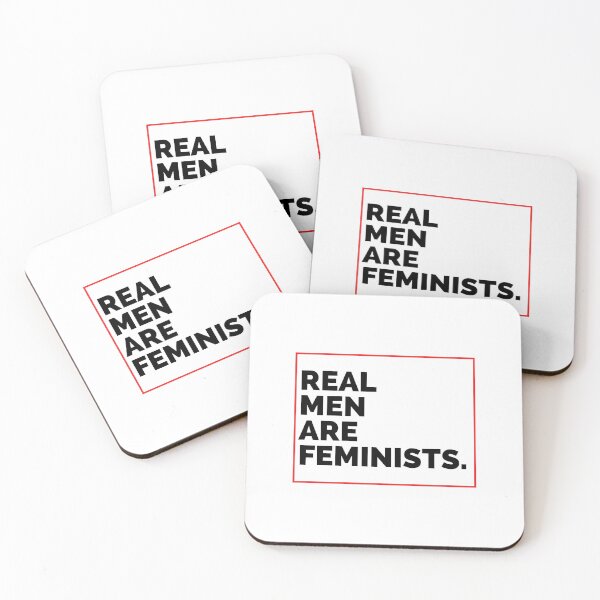 Item preview, Real men are feminists. Feminist tshirt. designed and sold by 4empowear.