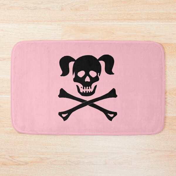 Item preview, Crossbones Skull Pigtails designed and sold by SportsT-Shirts.