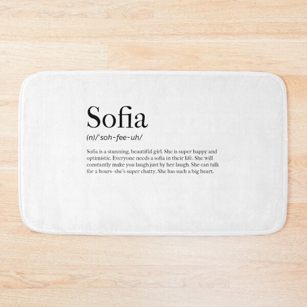 Item preview, Sofia Definition designed and sold by tastifydesigns.