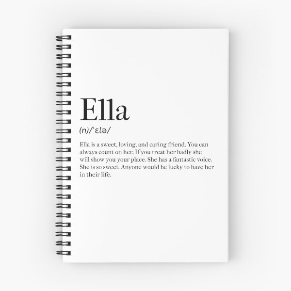 Item preview, Ella Definition designed and sold by tastifydesigns.