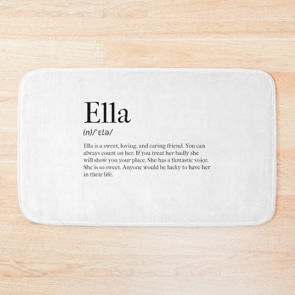 Item preview, Ella Definition designed and sold by tastifydesigns.