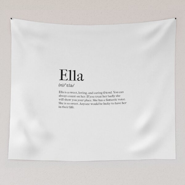 Item preview, Ella Definition designed and sold by tastifydesigns.
