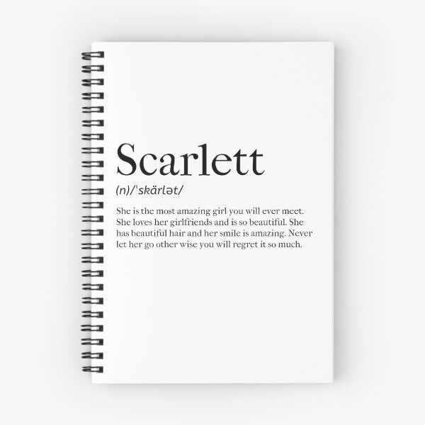 Item preview, Scarlett Definition designed and sold by tastifydesigns.