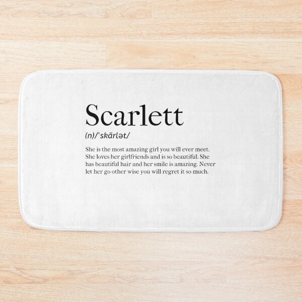 Item preview, Scarlett Definition designed and sold by tastifydesigns.