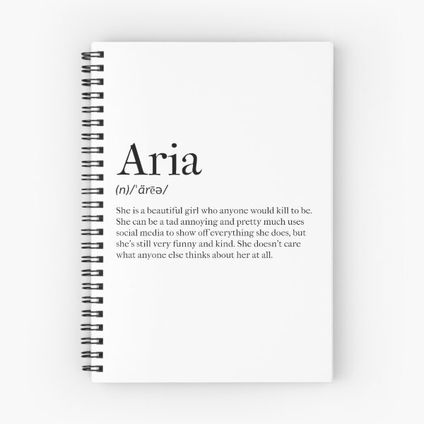 Item preview, Aria Definition designed and sold by tastifydesigns.