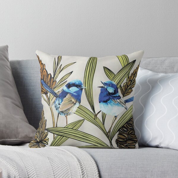 Item preview, Blue Fairy Wren designed and sold by Helen Ashley.