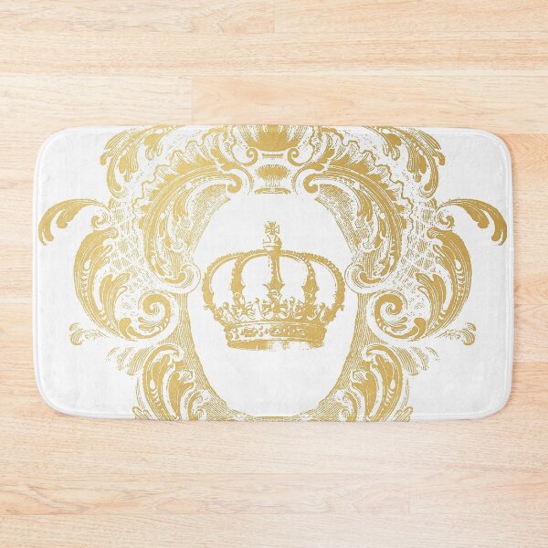 Item preview, Ornate Gold Crown White designed and sold by grandreverie.