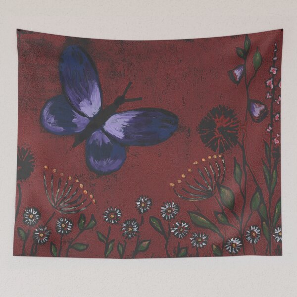 Item preview, Butterfly and Flowers 3 designed and sold by Jan Palmer.
