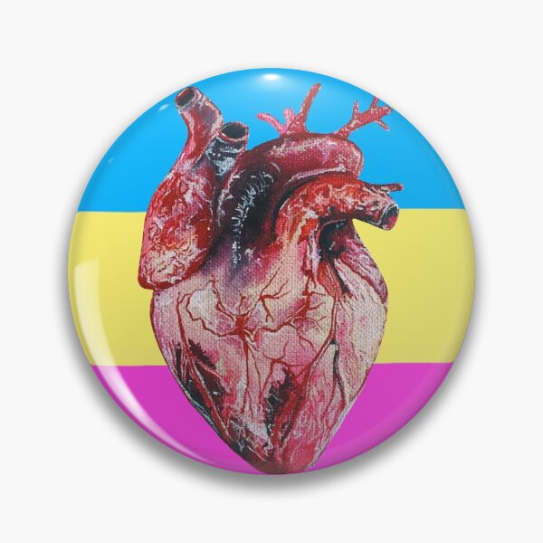 Item preview, Pansexual Pride Heart designed and sold by katehickman.