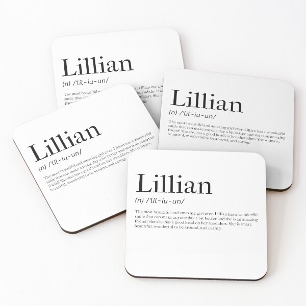 Item preview, Lillian Definition designed and sold by tastifydesigns.