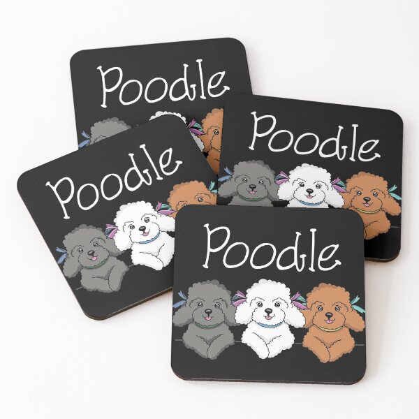 Item preview, Love Poodles Funny Cartoon Poodle Owner Gift Design  graphic designed and sold by Lisbob.