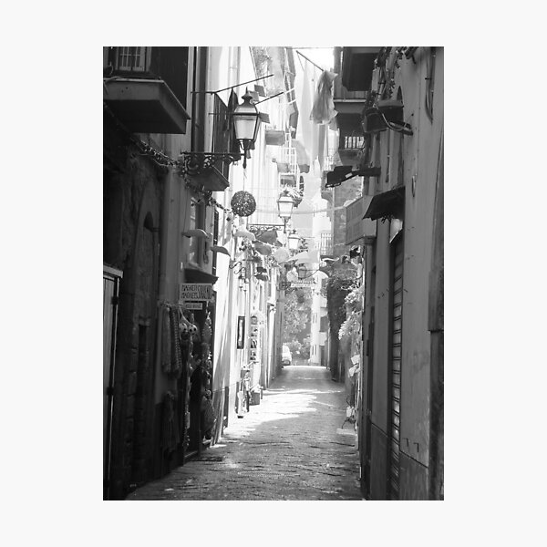 Sorrento street scene Photographic Print