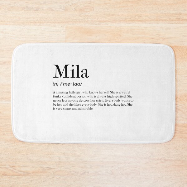 Item preview, Mila Definition designed and sold by tastifydesigns.