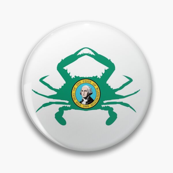 Item preview, Washington Crab designed and sold by wickedcartoons.