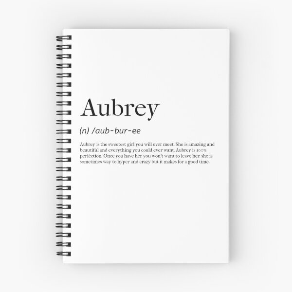Item preview, Aubrey Definition designed and sold by tastifydesigns.