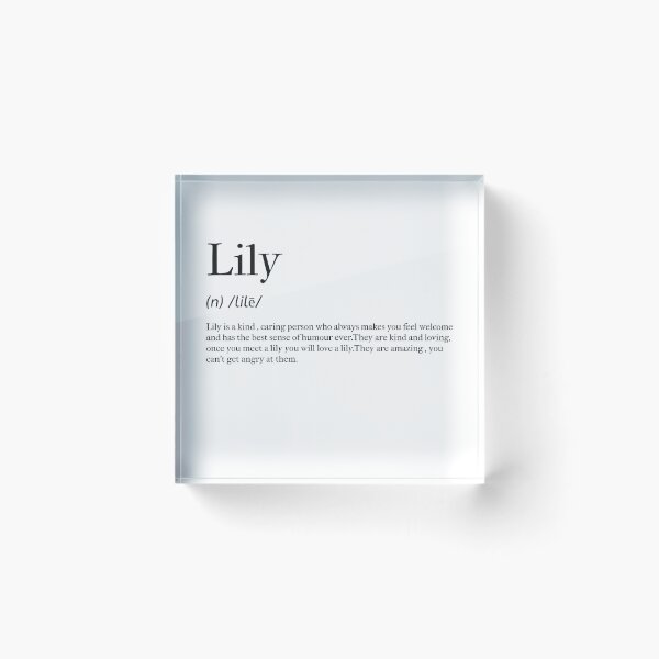Item preview, Lily Definition designed and sold by tastifydesigns.