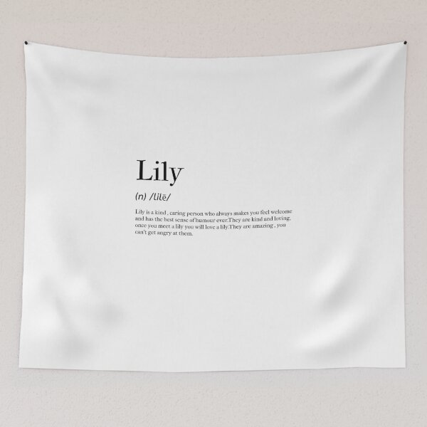Item preview, Lily Definition designed and sold by tastifydesigns.