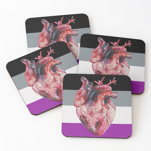 Item preview, Asexual Pride Heart designed and sold by katehickman.
