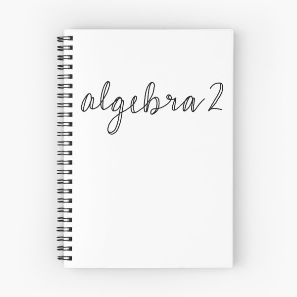 Item preview, Algebra 2 Class Cursive Label designed and sold by breannehope.