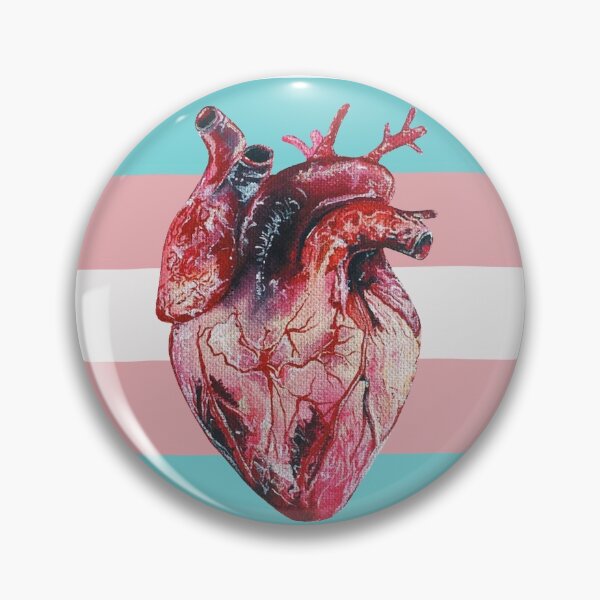 Item preview, Transgender Pride Heart designed and sold by katehickman.