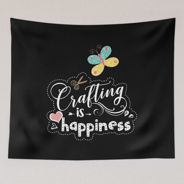 Item preview, Crafting is Happiness  designed and sold by ColorfulMystic.