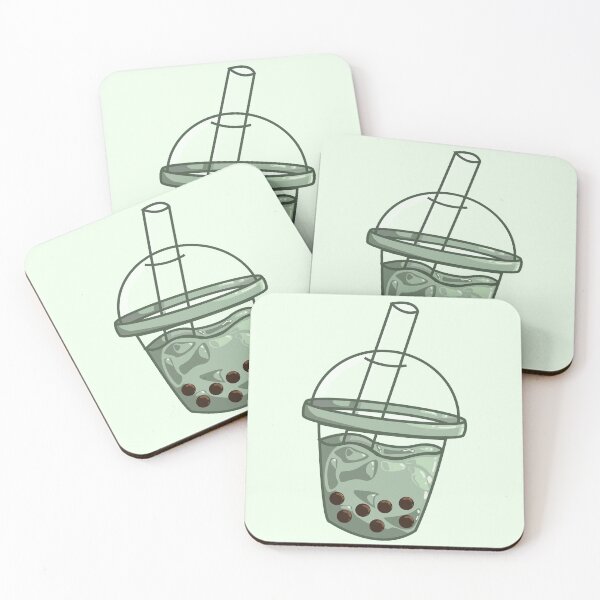 Artikelvorschau, Matcha Bubble Tea / Matcha Boba entworfen und verkauft von AngellyMarieee.