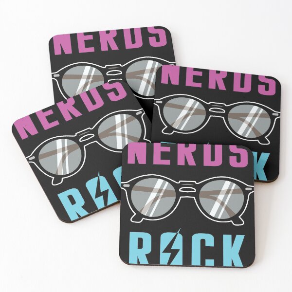 Item preview, Nerds Are Cool Nerd Rock Glasses Gift Design Idea product designed and sold by Lisbob.