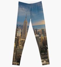 Legging Midtown Manhattan Sunset