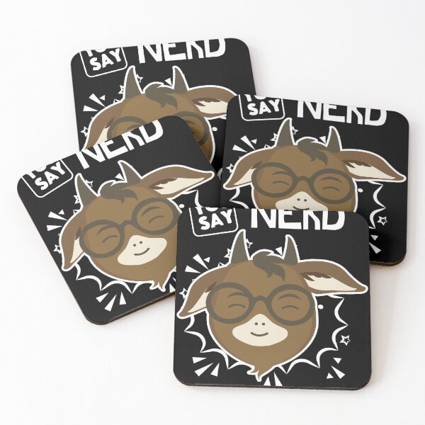 Item preview, Nerd graphic, Goat Tee, You Say Nerd Like Its a Bad Thing designed and sold by Lisbob.