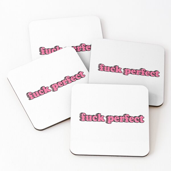 Item preview, Fuck Perfect Sticker designed and sold by verosarar.