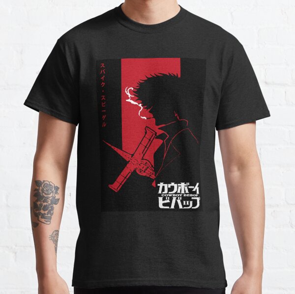 Spike Spiegel Cowboy Bebop, Space Cowboy Anime Classic T-Shirt