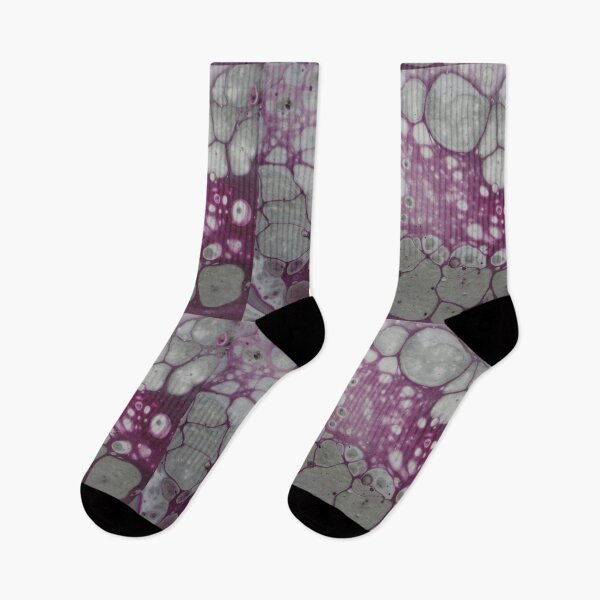 Item preview, Fluid art - Purple and silver designed and sold by themuseinspired.