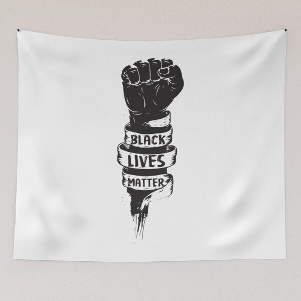 Item preview, black lives matter fist designed and sold by Tijn-W-B.