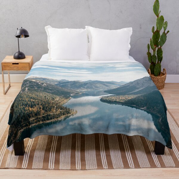 Item preview, Lake Between Mountains designed and sold by BohemianAtlas.