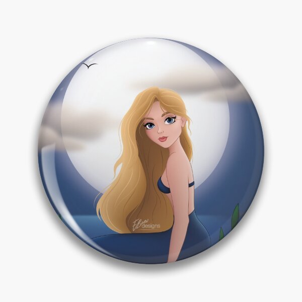 Item preview, Moon lit Mermaid designed and sold by emmaburndesigns.