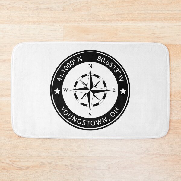 Item preview, Youngstown, Ohio Geographical Coordinates designed and sold by TeeOhGraphics.