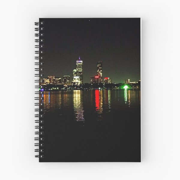 Item preview, boston skyline at night  designed and sold by regannen.