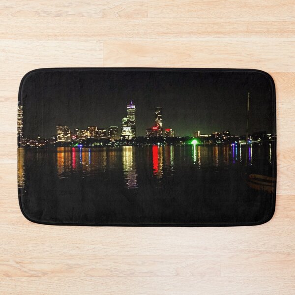 Item preview, boston skyline at night  designed and sold by regannen.